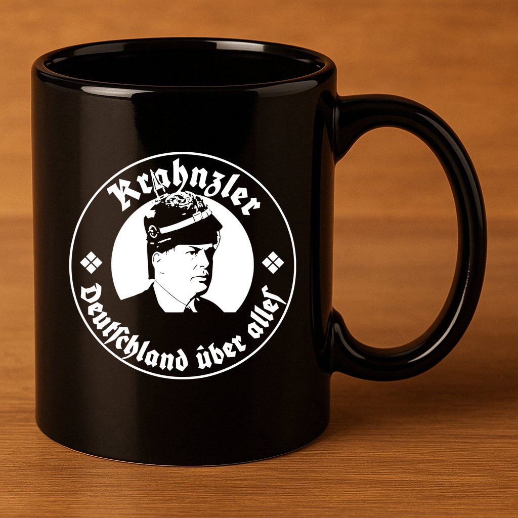 Kranzler Deutschland Uber Alles 11oz C Handle Ceramic Mug