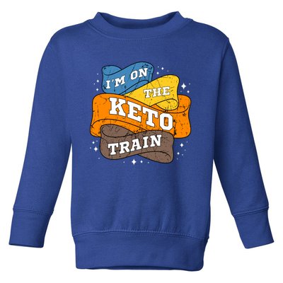 Keto Diet Vintage Ketogenic Ketosis Lowgiftcarb Dietitian Gift Toddler Sweatshirt