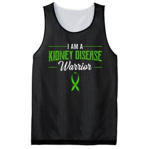 Kidney Disease Warrior Dialysis Nephritis Organ Donor Green Mesh Reversible Basketball Jersey Tank