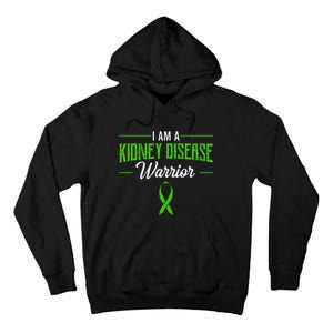 Kidney Disease Warrior Dialysis Nephritis Organ Donor Green Tall Hoodie