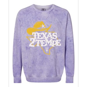 Kenny Dillingham Wearing Texas To Tempe Colorblast Crewneck Sweatshirt