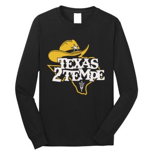 Kenny Dillingham Wearing Texas To Tempe Long Sleeve Shirt