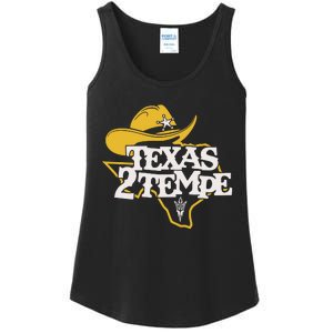 Kenny Dillingham Wearing Texas To Tempe Ladies Essential Tank