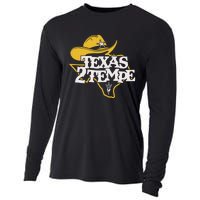 Kenny Dillingham Wearing Texas To Tempe Cooling Performance Long Sleeve Crew