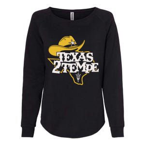 Kenny Dillingham Wearing Texas To Tempe Womens California Wash Sweatshirt