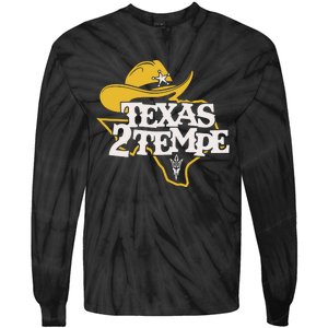 Kenny Dillingham Wearing Texas To Tempe Tie-Dye Long Sleeve Shirt