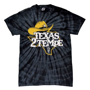 Kenny Dillingham Wearing Texas To Tempe Tie-Dye T-Shirt