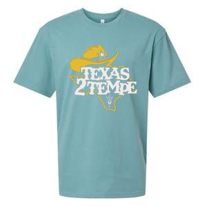 Kenny Dillingham Wearing Texas To Tempe Sueded Cloud Jersey T-Shirt