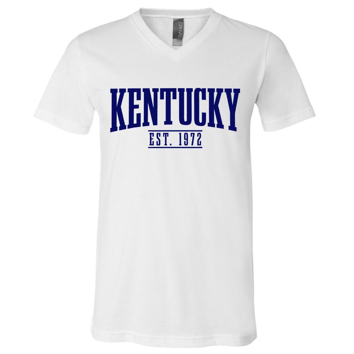 Kentucky Est 1972 Vintage V-Neck T-Shirt