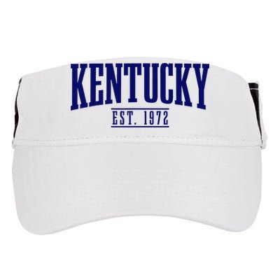 Kentucky Est 1972 Vintage Adult Drive Performance Visor