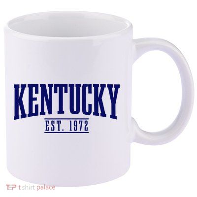 Kentucky Est 1972 Vintage 11oz C Handle Ceramic Mug