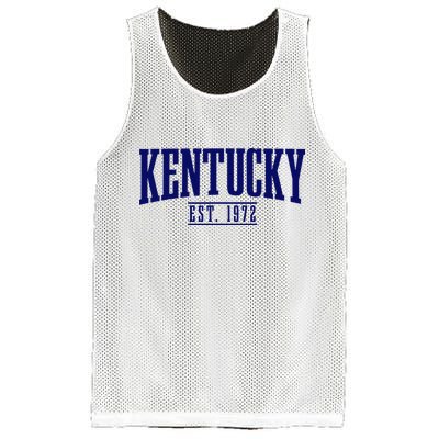 Kentucky Est 1972 Vintage Mesh Reversible Basketball Jersey Tank