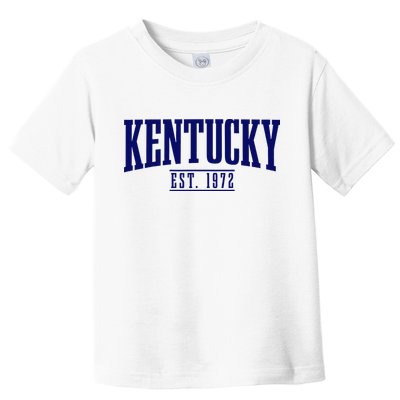 Kentucky Est 1972 Vintage Toddler T-Shirt