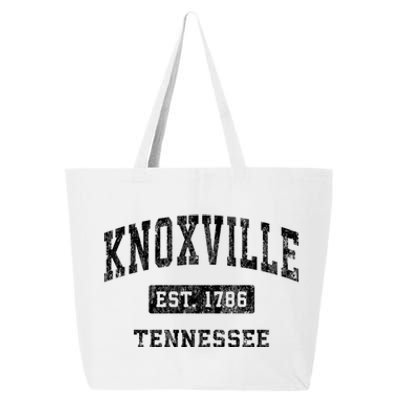 Knoxville Est 1786 Tennessee Tn Vintage Established Sports Design 25L Jumbo Tote