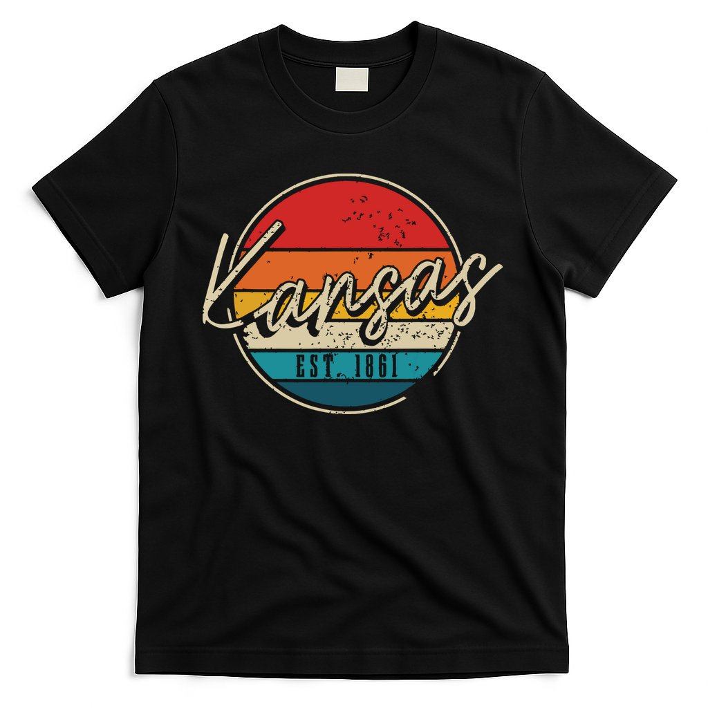 Kansas Est 1861 Pride Vintage Kansas T-Shirt