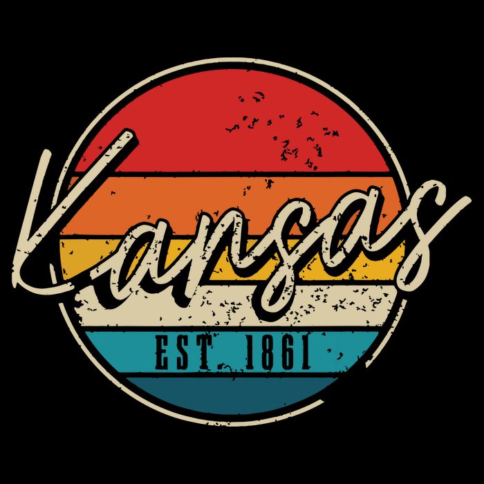Kansas Est 1861 Pride Vintage Kansas Toddler T-Shirt