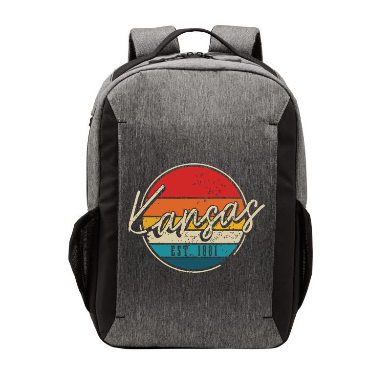 Kansas Est 1861 Pride Vintage Kansas Vector Backpack