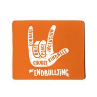 Kindness End Bullying Orange Anti Bully Unity Day Mousepad