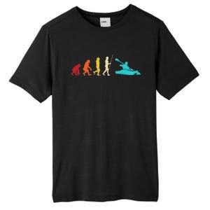 Kayaking Evolution Canoeing Kayaker Paddling Kayak Tall Fusion ChromaSoft Performance T-Shirt