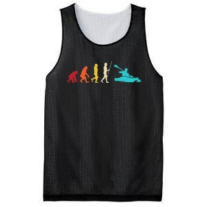 Kayaking Evolution Canoeing Kayaker Paddling Kayak Mesh Reversible Basketball Jersey Tank