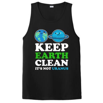 Keep Earth Clean Its Not Uranus Gift PosiCharge Competitor Tank