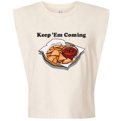 Keep Em Coming Garment-Dyed Women's Muscle Tee