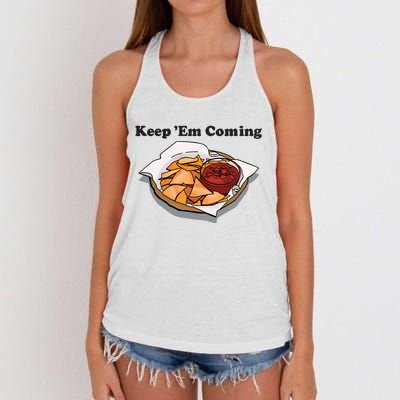 Keep Em Coming Women's Knotted Racerback Tank