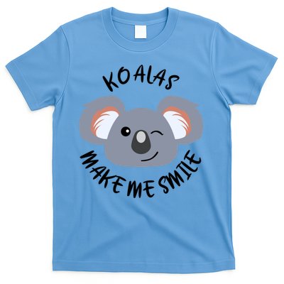 Koala Eating Eucalyptus Ironic Saying Bear Gift T-Shirt