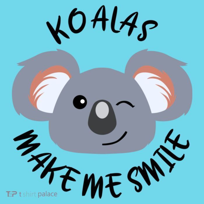 Koala Eating Eucalyptus Ironic Saying Bear Gift T-Shirt