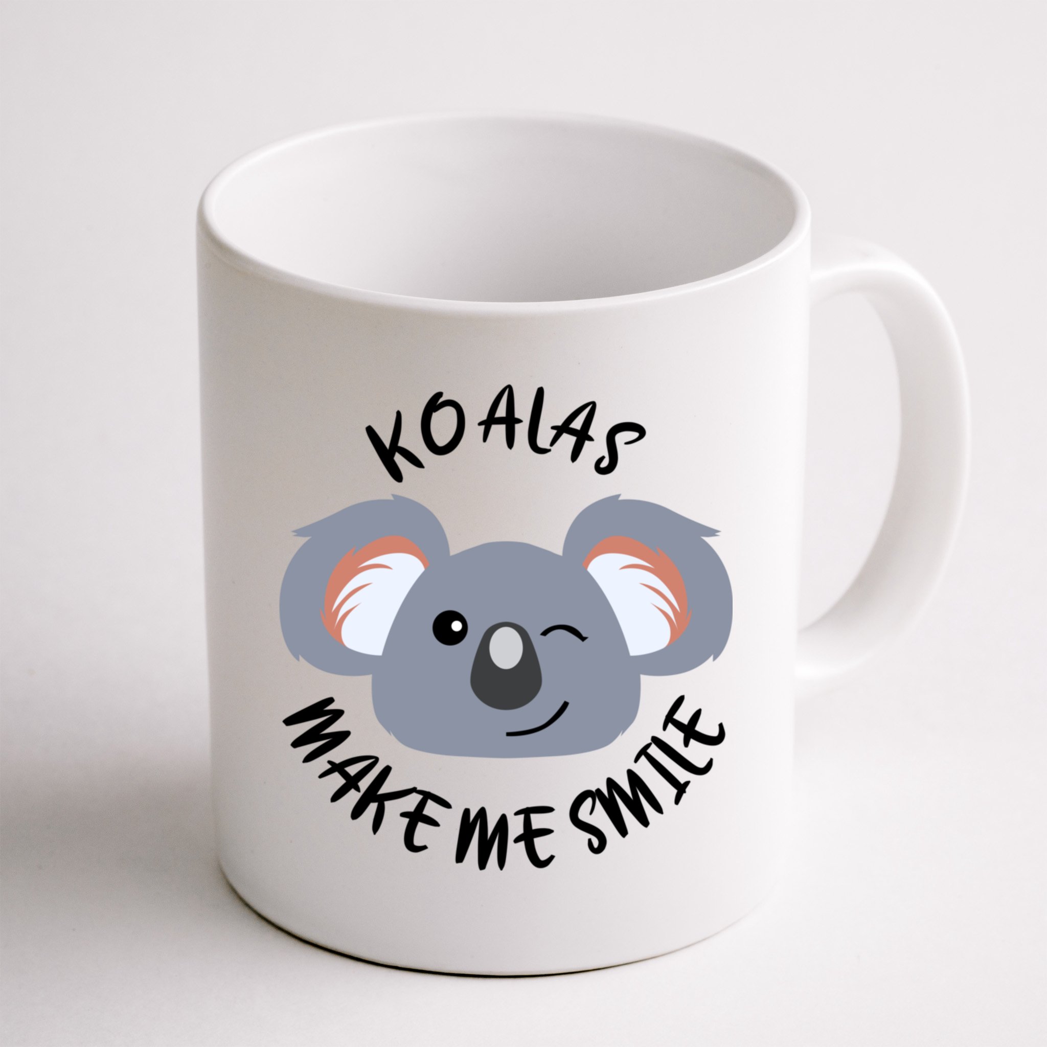 Koala Eating Eucalyptus Ironic Saying Bear Gift Mug