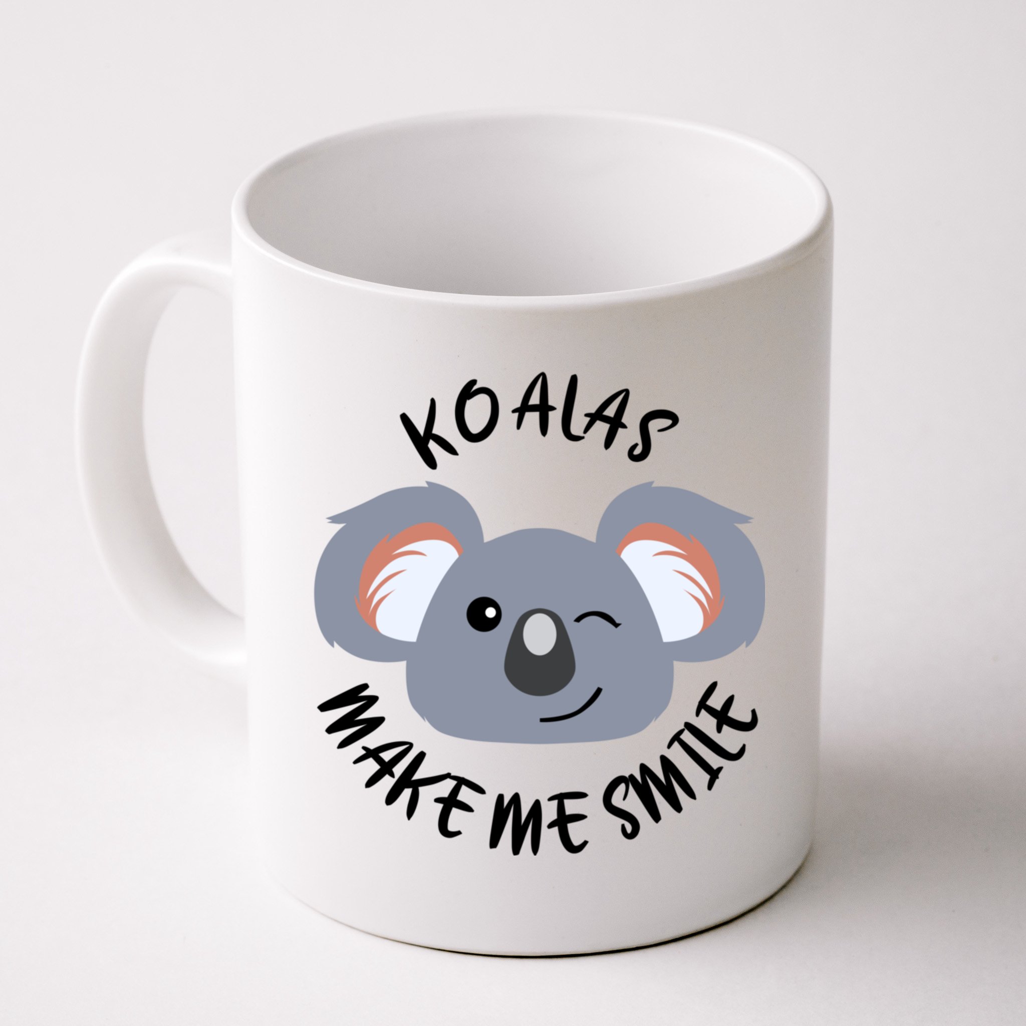Koala Eating Eucalyptus Ironic Saying Bear Gift Mug