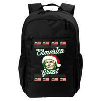 Keep America Great Ugly Christmas Sweater Daily Commute Backpack