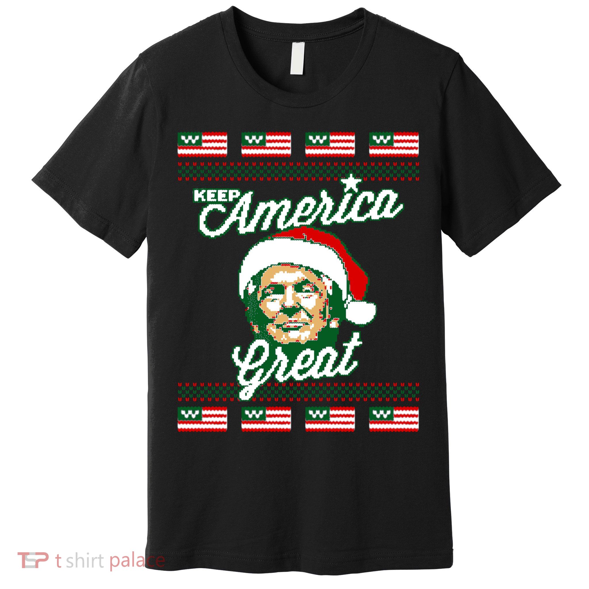 Keep America Great Ugly Christmas Sweater Premium T-Shirt
