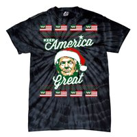 Keep America Great Ugly Christmas Sweater Tie-Dye T-Shirt