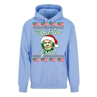 Keep America Great Ugly Christmas Sweater Unisex Surf Hoodie