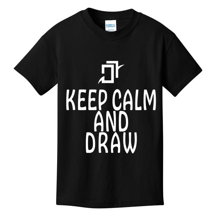 Keep Cal And Draw Astrologian FF14 Kids T-Shirt