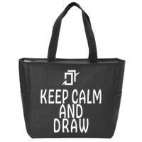 Keep Cal And Draw Astrologian FF14 Zip Tote Bag