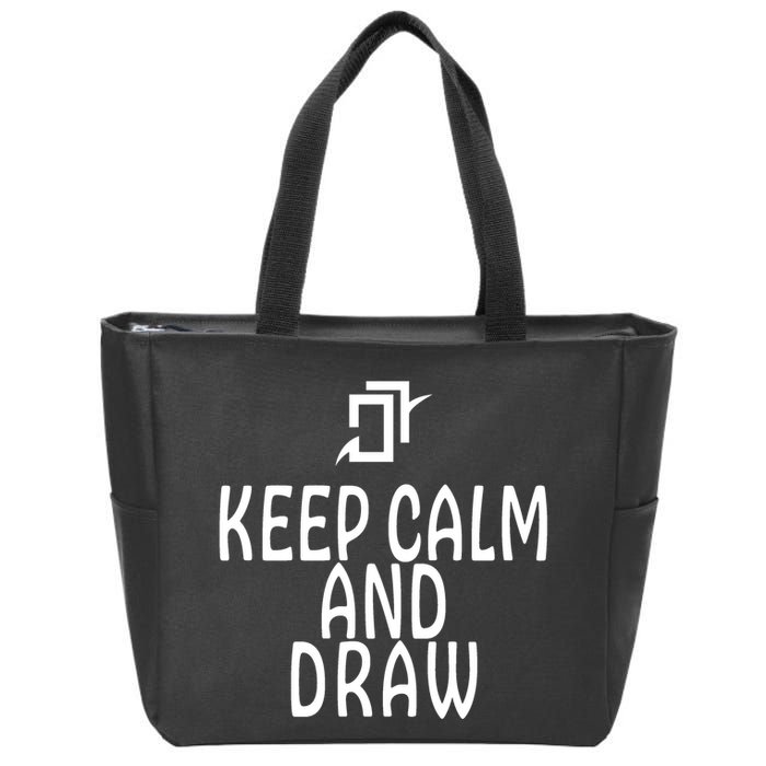Keep Cal And Draw Astrologian FF14 Zip Tote Bag