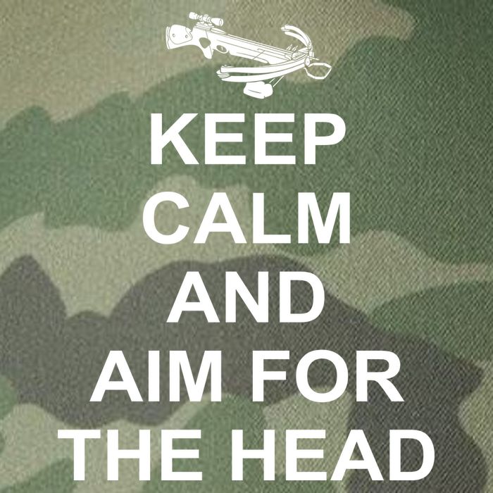 Keep Calm and Aim For The Head Legacy Tie Dye Trucker Hat
