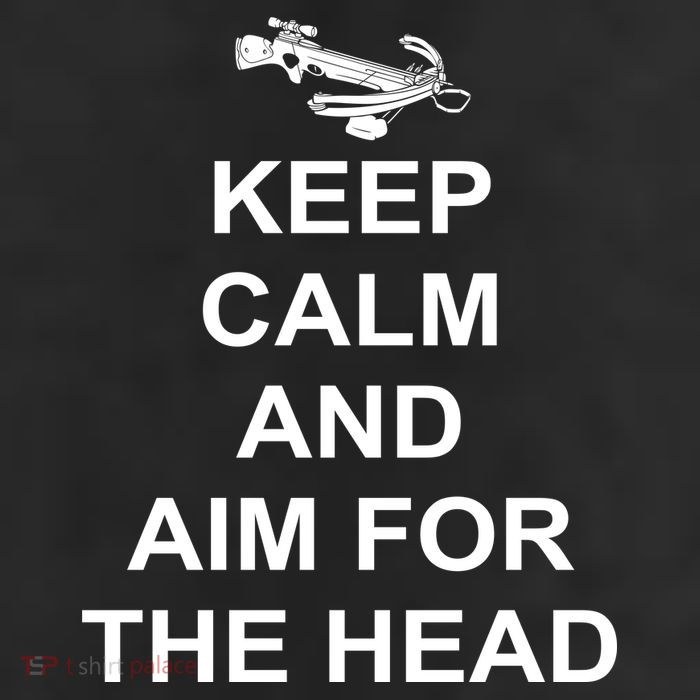 Keep Calm and Aim For The Head Cool Comfort Performance Bucket Hat