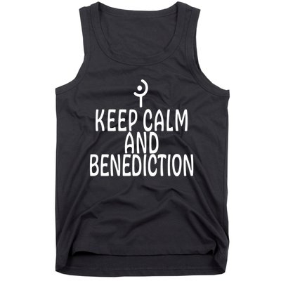 Keep Calm And Benediction FF14 White Mage Tank Top