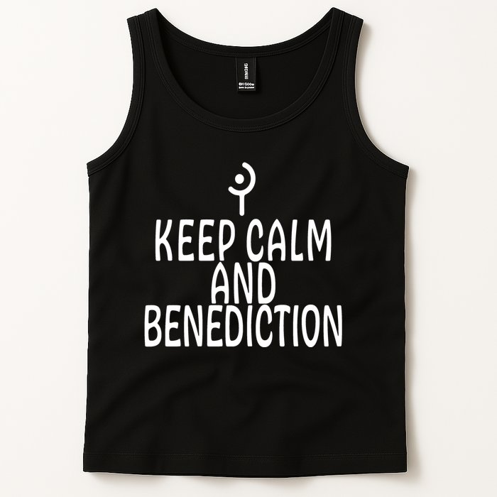Keep Calm And Benediction FF14 White Mage Tank Top