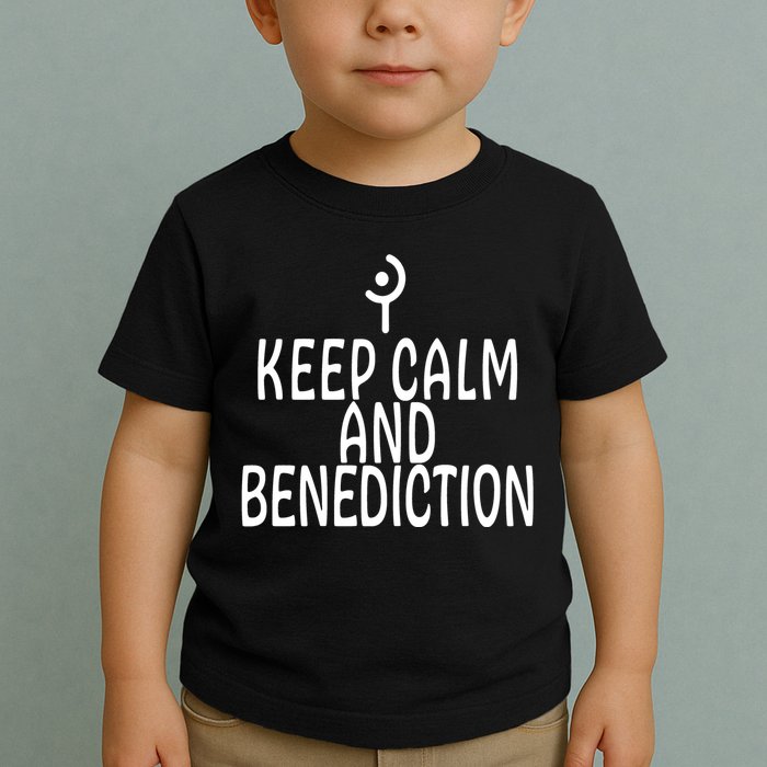 Keep Calm And Benediction FF14 White Mage Toddler T-Shirt