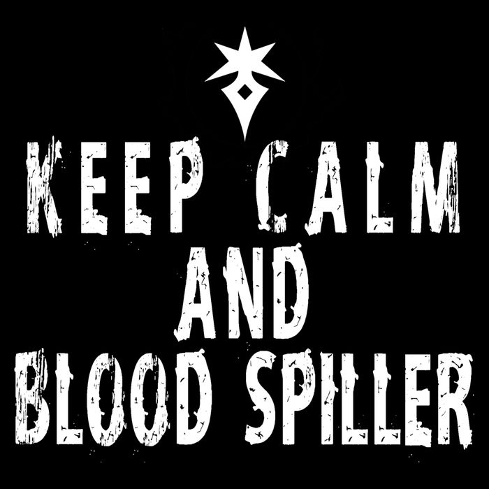 Keep Calm And Blood Spiller Dark Knight FF14 Drawstring Bag