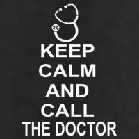 Keep Calm and Call The Doctor Adult Drive Performance Visor