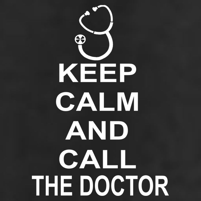 Keep Calm and Call The Doctor Adult Drive Performance Visor