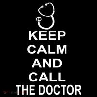 Keep Calm and Call The Doctor Baby Bodysuit