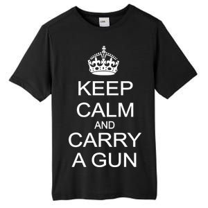 Keep Calm and Carry a Gun Tall Fusion ChromaSoft Performance T-Shirt