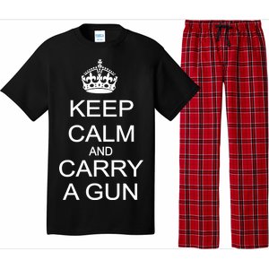 Keep Calm and Carry a Gun Pajama Set