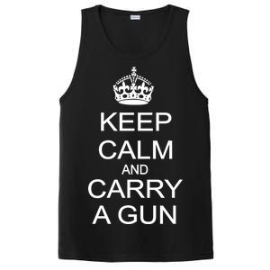 Keep Calm and Carry a Gun PosiCharge Competitor Tank